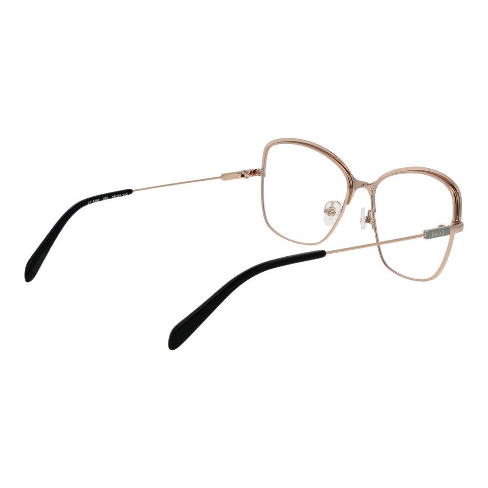 Emilio Pucci Black Women Glasses Frame - Butterfly Design