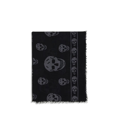 Écharpe à tête de mort Alexander McQueen