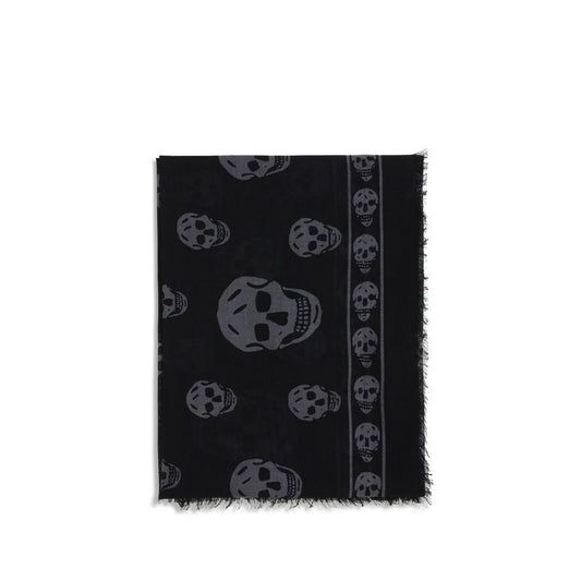 Écharpe à tête de mort Alexander McQueen