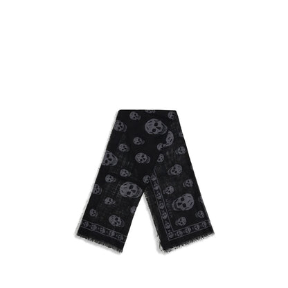 Écharpe à tête de mort Alexander McQueen