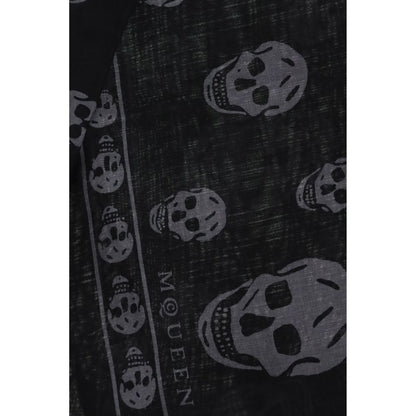 Écharpe à tête de mort Alexander McQueen