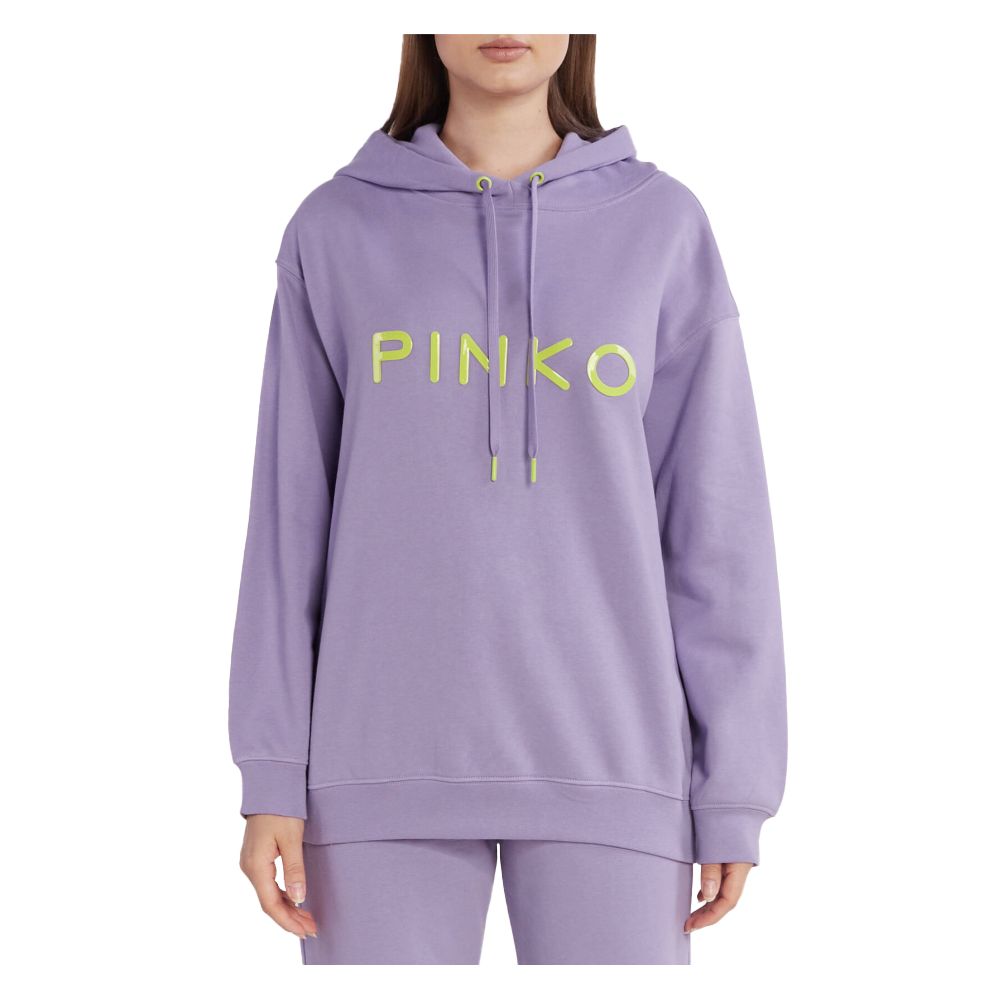 Pull en coton violet pour femme de PINKO