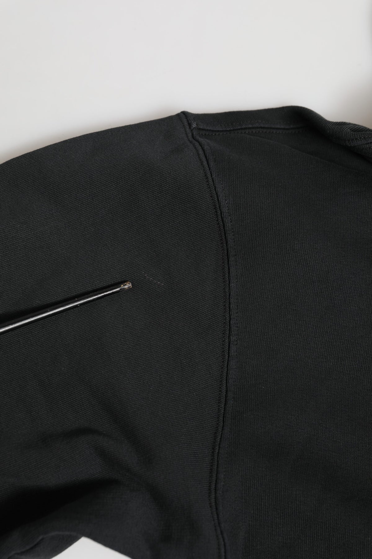 Sweat à capuche à fermeture éclair avec logo noir Dolce &amp; Gabbana