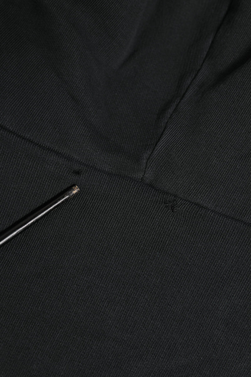 Dolce & Gabbana Black Logo FullZip Hooded Sweatshirt Sweater