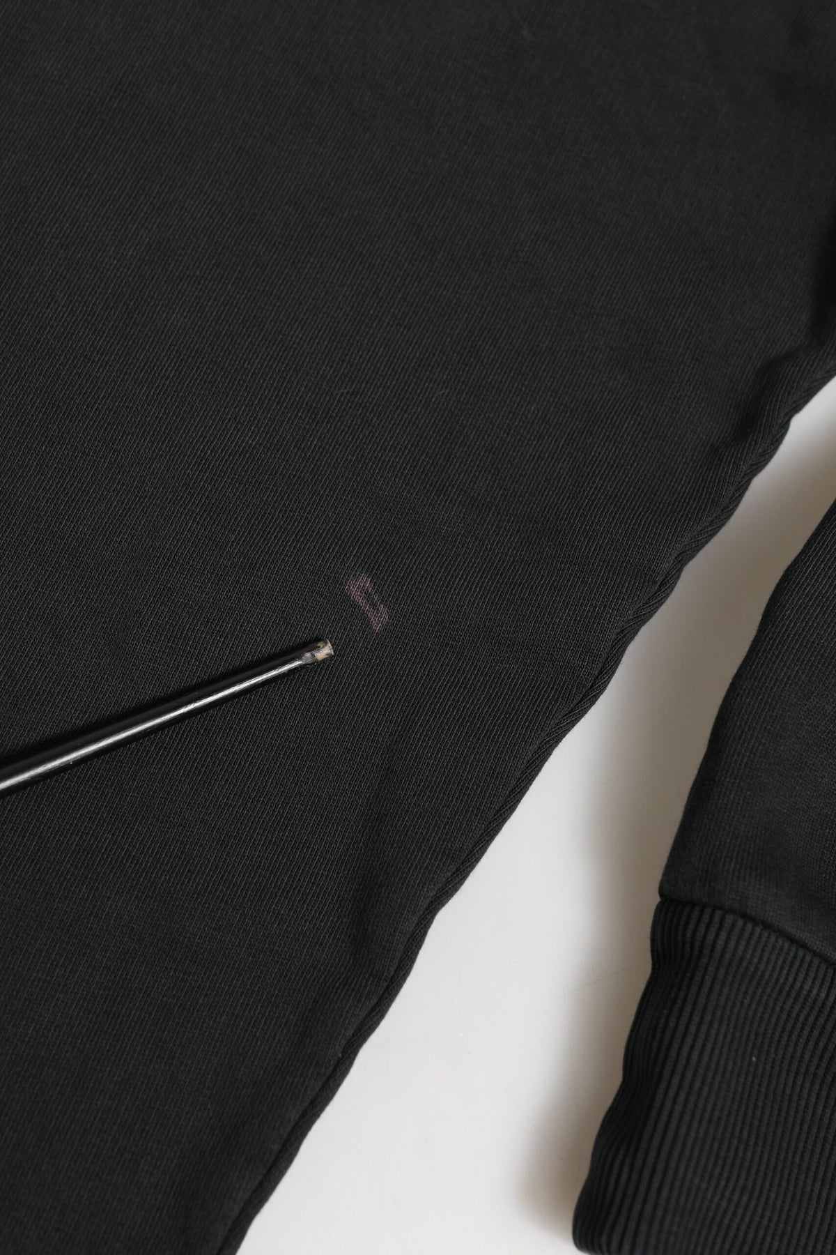 Sweat à capuche à fermeture éclair avec logo noir Dolce &amp; Gabbana