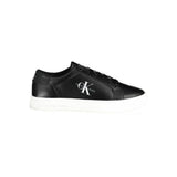 Calvin Klein Black Polyester Sneaker - Eco-Friendly Style