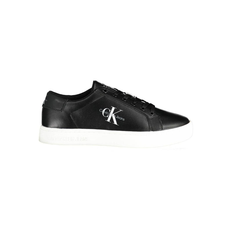 Calvin Klein Black Polyester Sneaker - Élégant et Durable