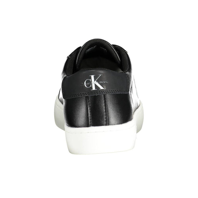 Calvin Klein Black Polyester Sneaker - Élégant et Durable