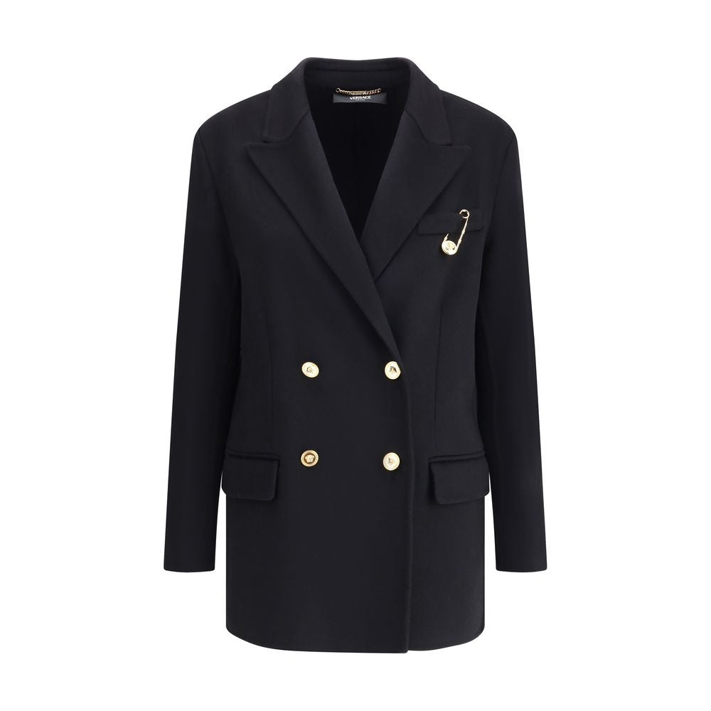 Versace Wool and cachemire Double-breasted Coat