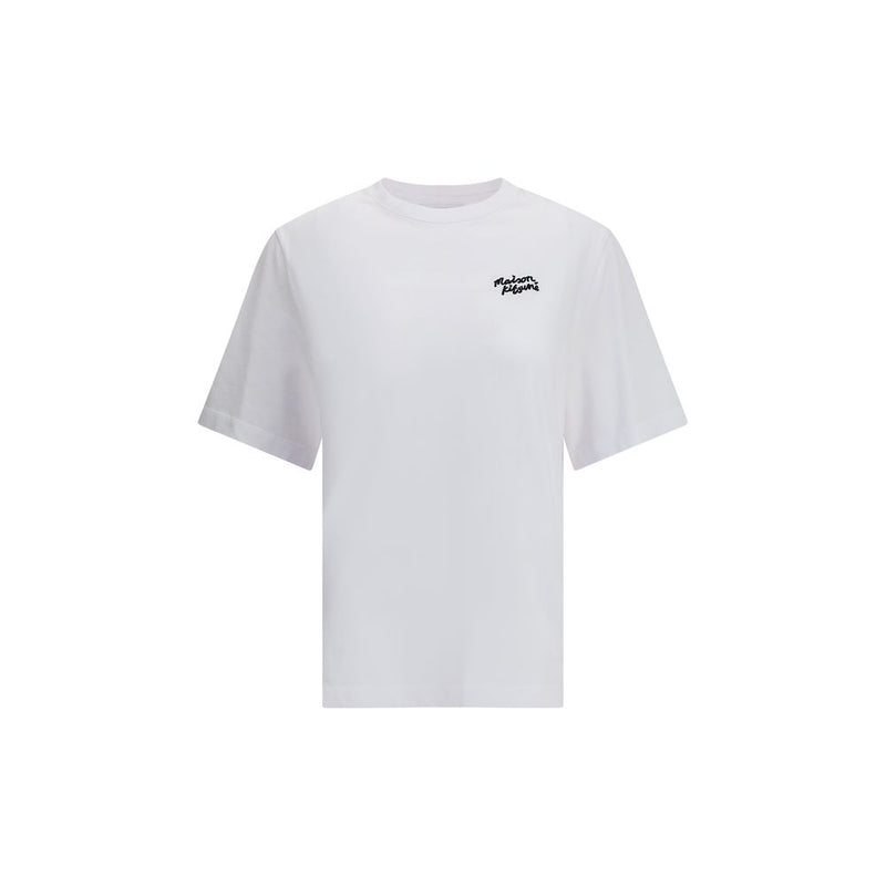 T-Shirt Femme Maison Kitsuné Contrast Logo