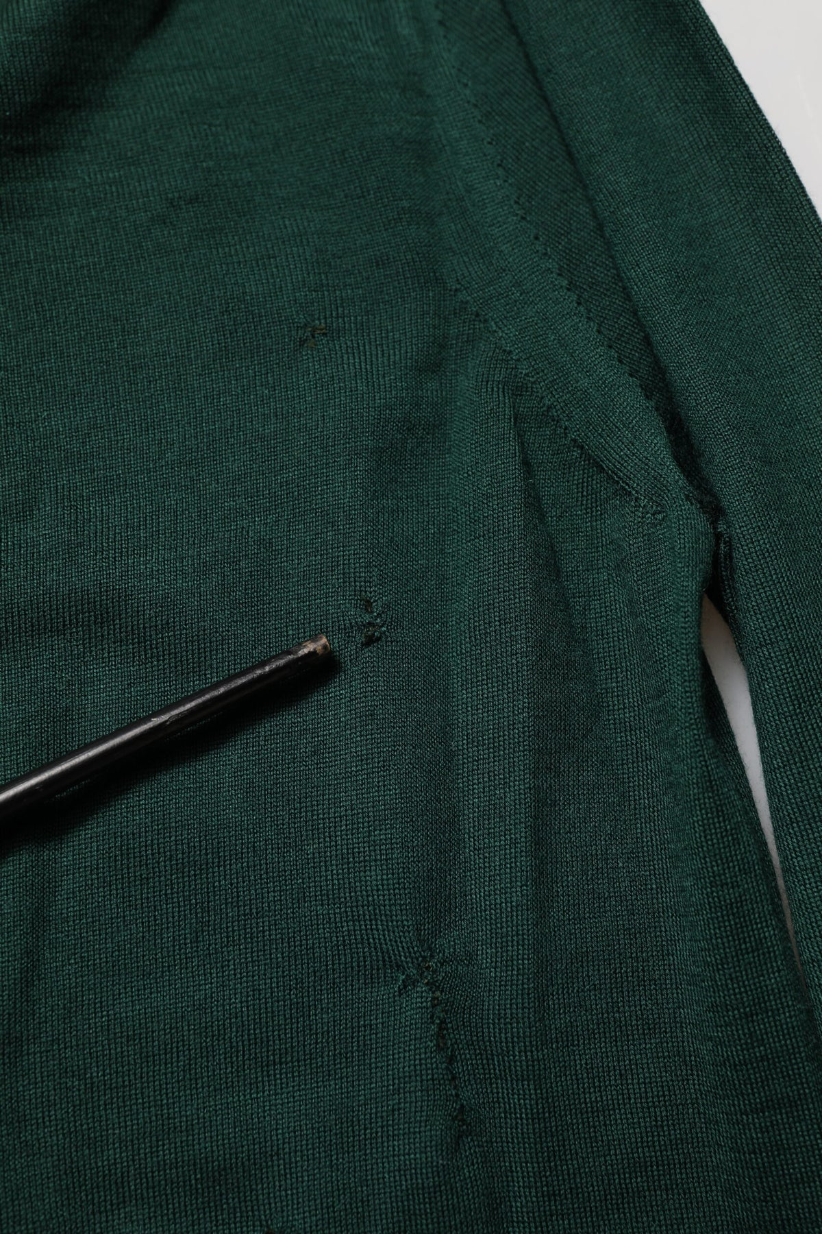 Cardigan en tricot boutonné pour homme vert foncé de Dolce &amp; Gabbana