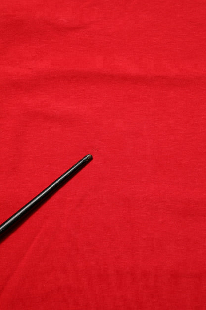 Dolce & Gabbana Red Goodluck 2023 Cotton Crew Neck T-shirt