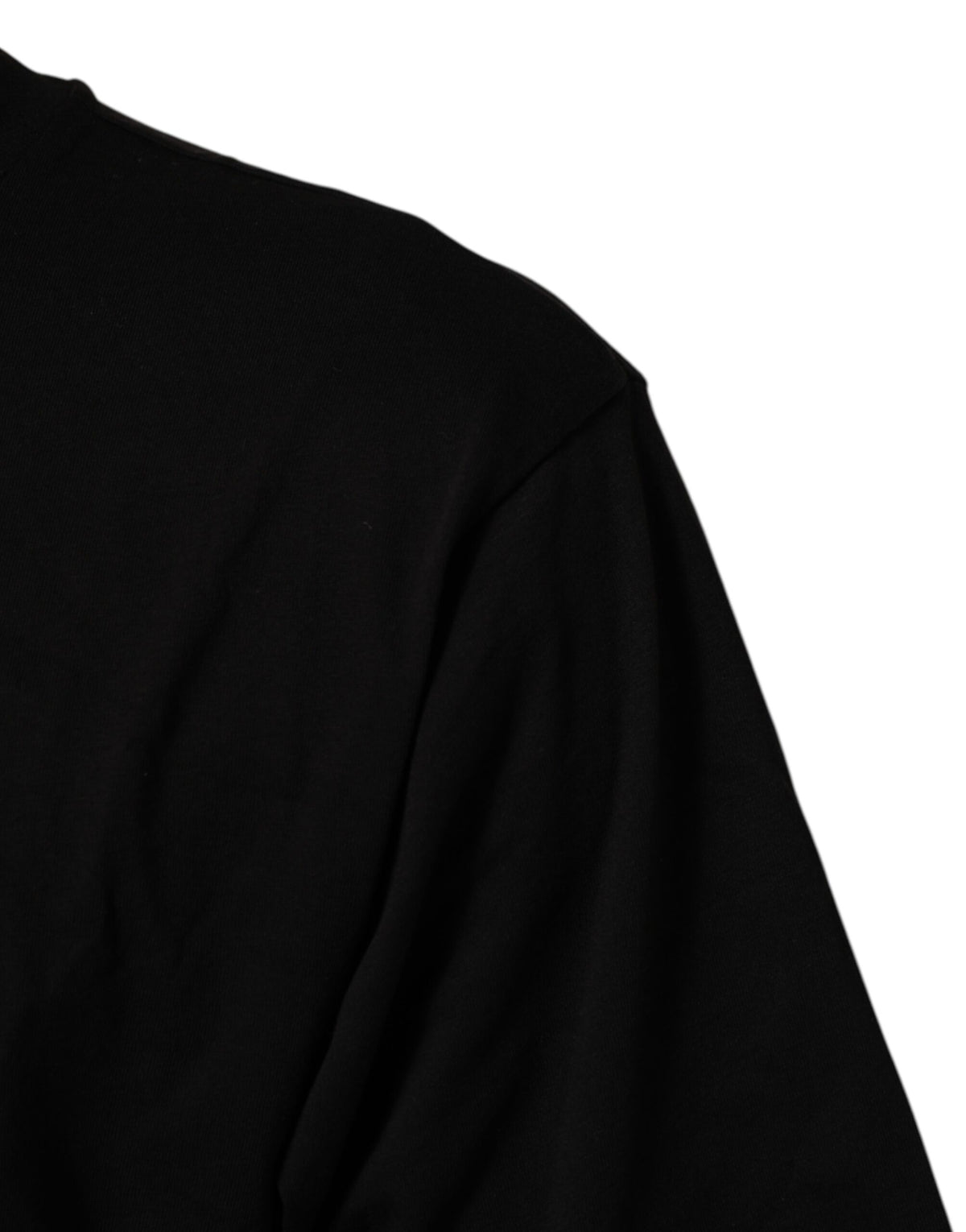 T-shirt Dolce &amp; Gabbana noir à col rond en coton imprimé logo
