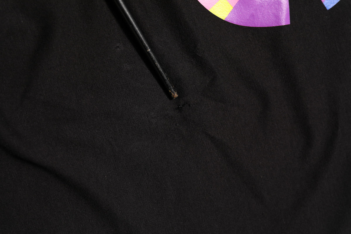 T-shirt Dolce &amp; Gabbana noir à col rond en coton imprimé logo