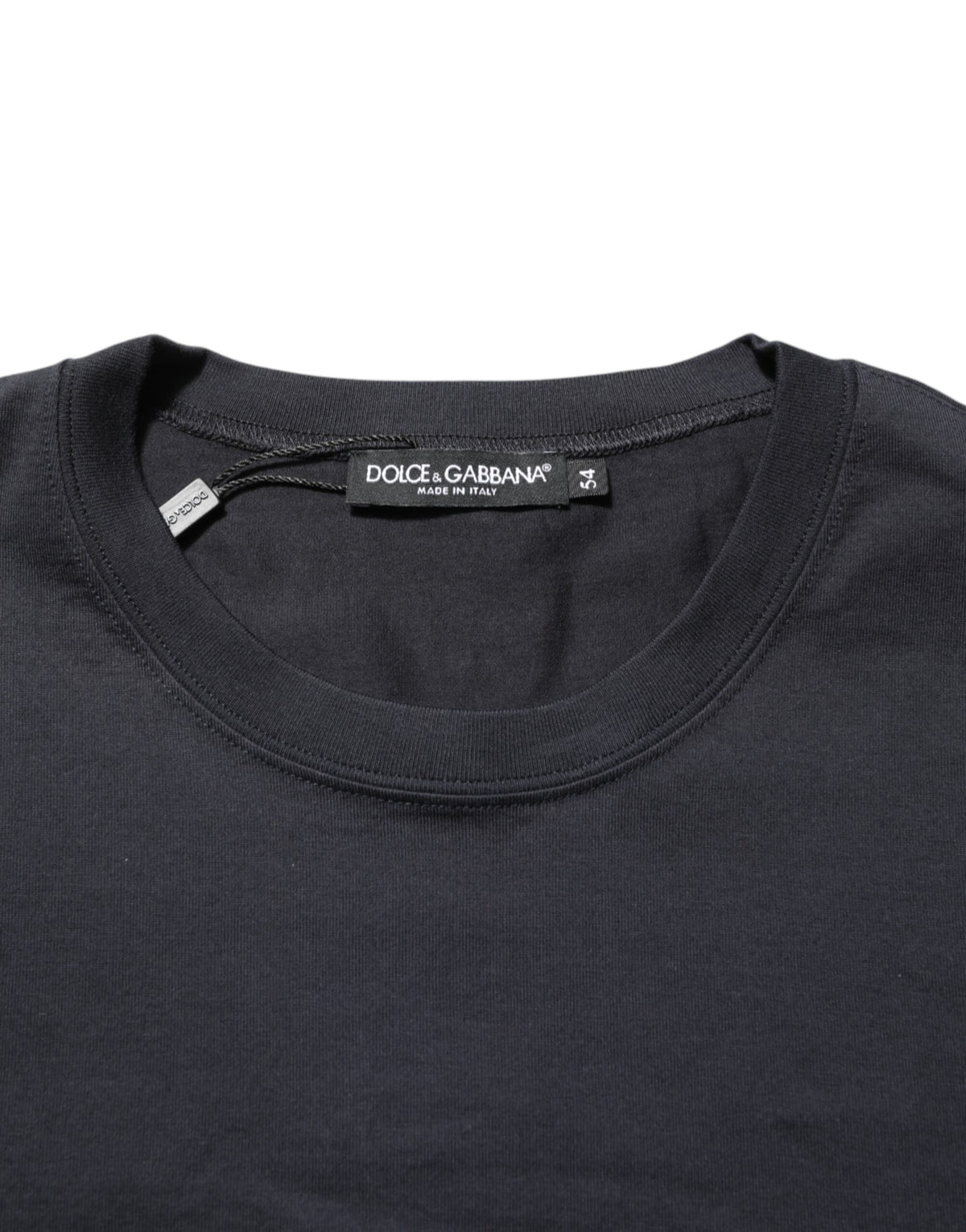 T-shirt Dolce &amp; Gabbana noir à logo boussole en coton et col rond
