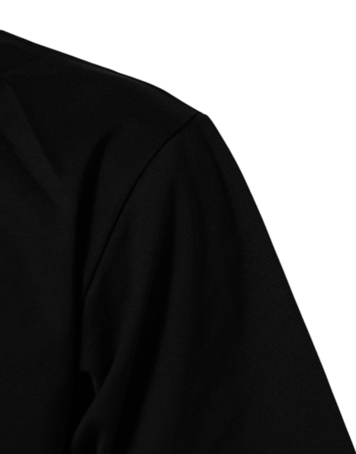 T-shirt Dolce &amp; Gabbana noir à logo imprimé en coton pour homme, col rond