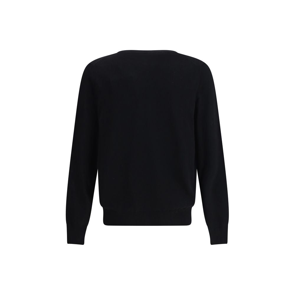 Pull en laine à logo Alexander McQueen