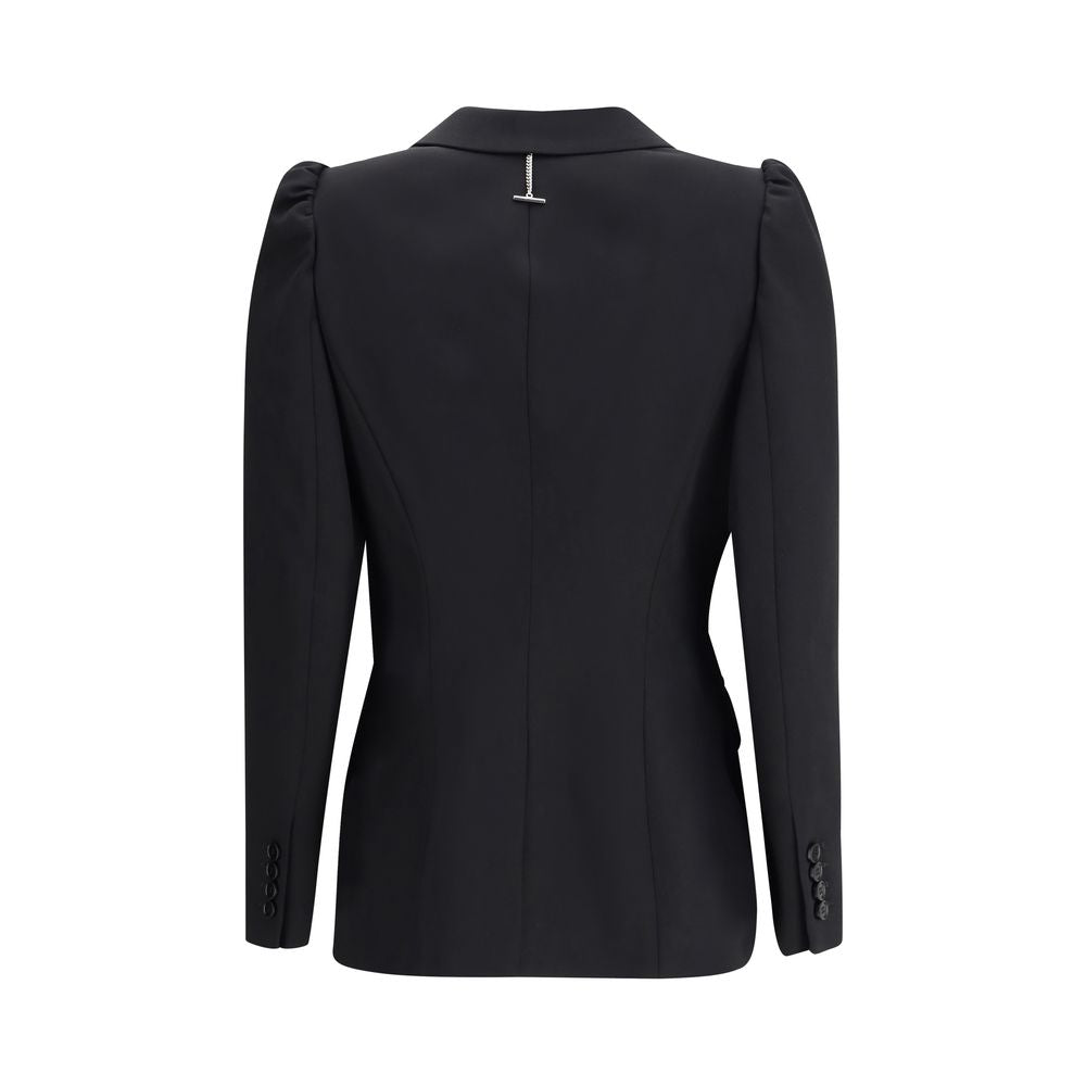 Alexander McQueen, veste noire à simple boutonnage