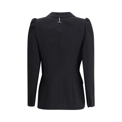 Alexander McQueen, veste noire à simple boutonnage