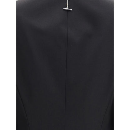 Alexander McQueen, veste noire à simple boutonnage