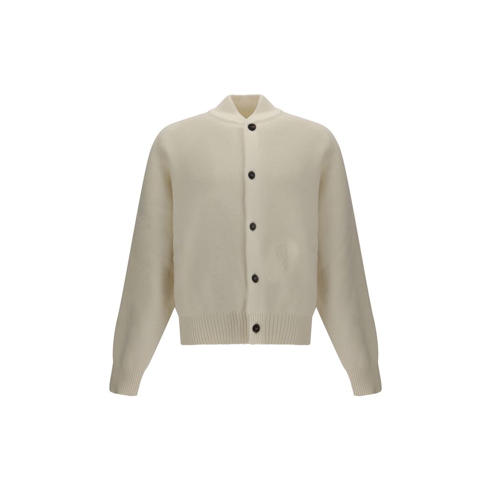 Jacquemus Embroidered Virgin Wool Cardigan