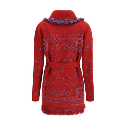 Cardigan en jacquard à motif bandana d'Alanui