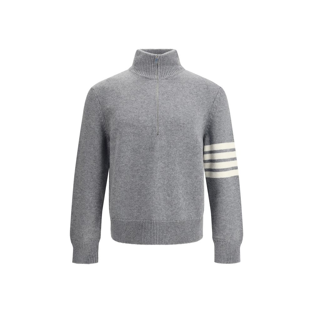 Pull Thom Browne avec motif intarsia à 4 bandes