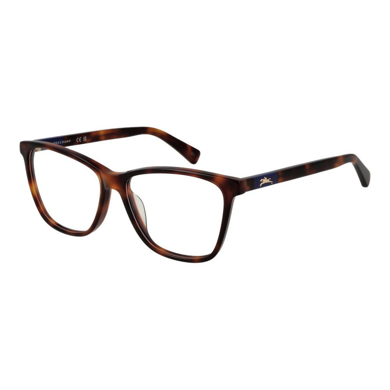 Longchamp Brown Women Glasses Frame - Acetate Elegance