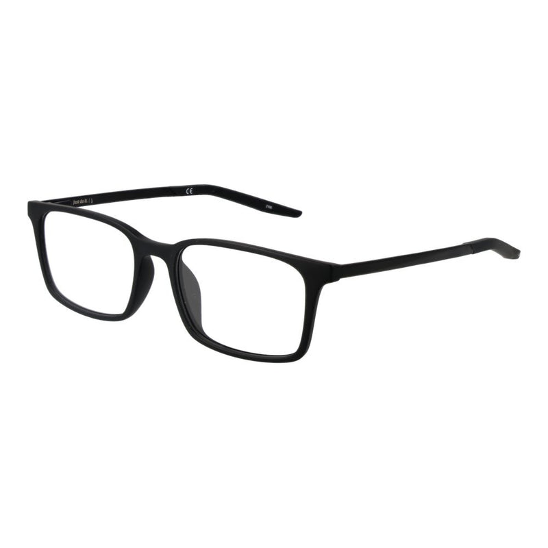 Nike Black Unisex Glasses Frame - Stylish Rectangle Design