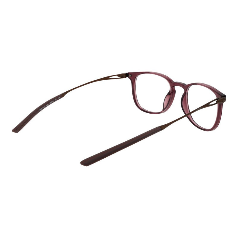 Nike Brown Unisex Glasses Frame - Durable and Stylish Eyewear