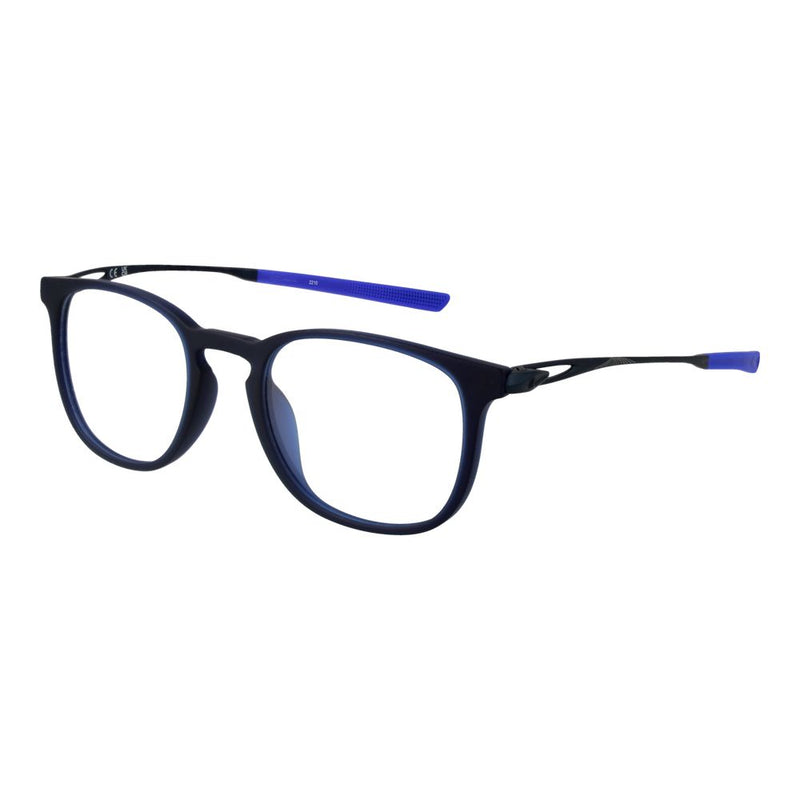 Nike Blue Unisex Glasses Frame - Stylish Titanium Eyewear