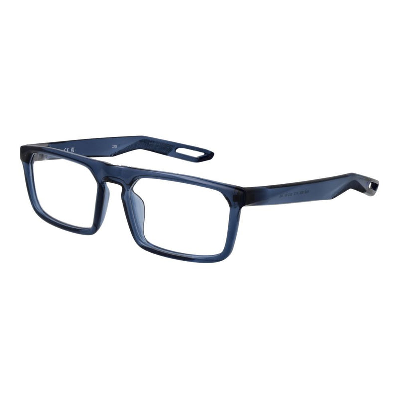 Nike Blue Unisex Glasses Frame - Stylish and Durable Eyewear