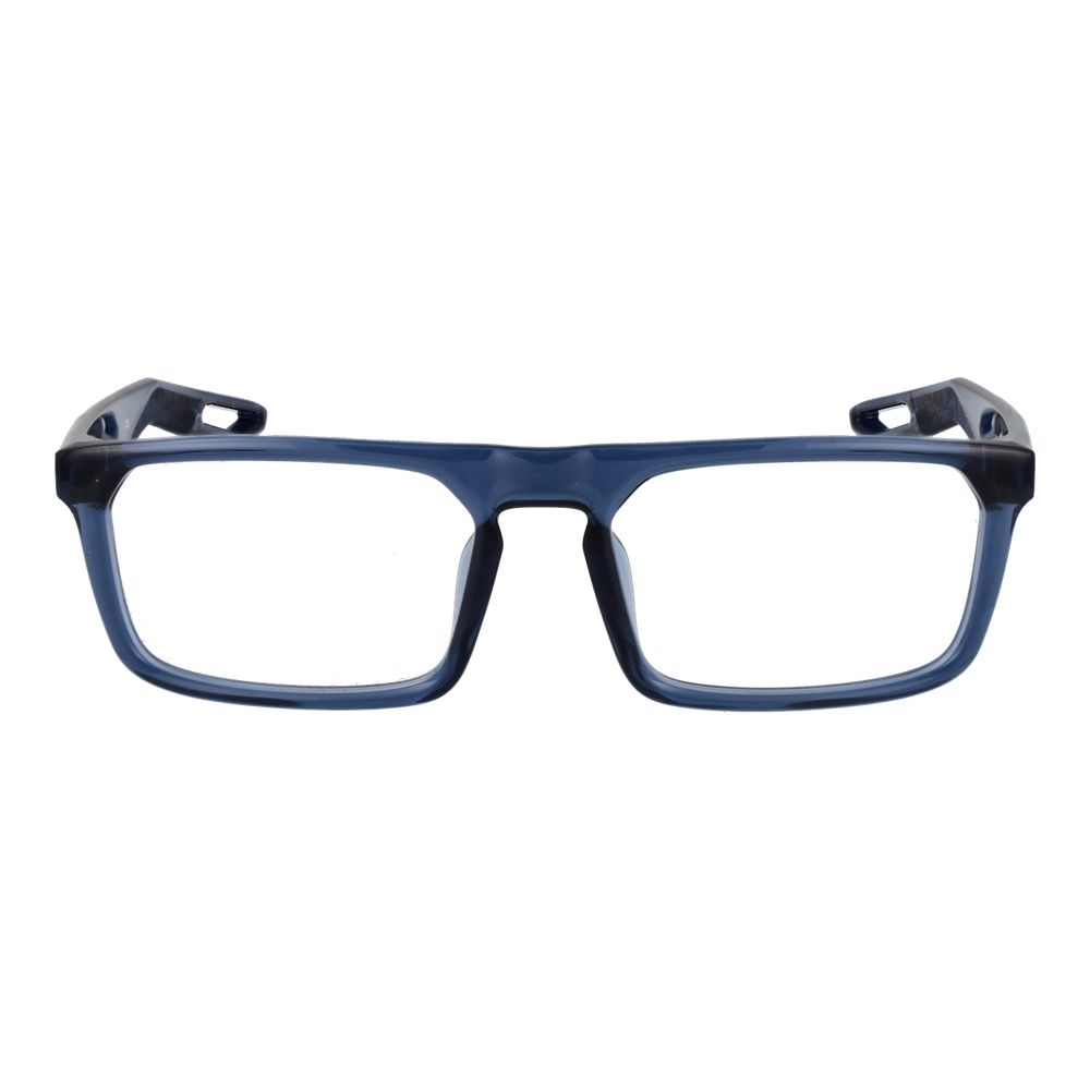 Nike Blue Unisex Glasses Frame - Stylish and Durable Eyewear