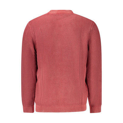 Pepe Jeans Red Cotton Men Sweater - Sustainable Fashion