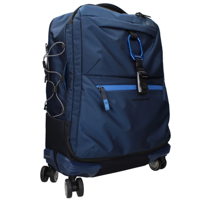 Bagages et articles de voyage en tissu bleu Piquadro