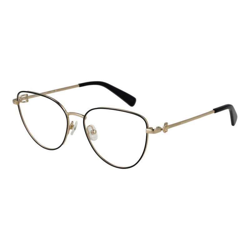 Longchamp Black Women Glasses Frame - Elegant Butterfly Style