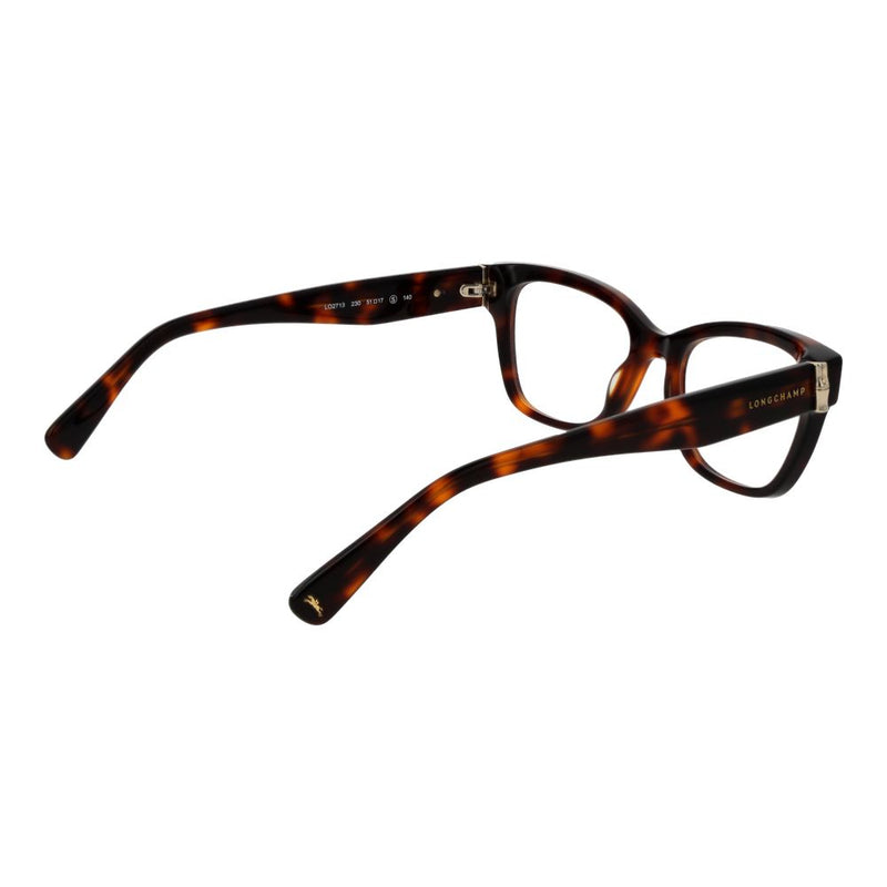 Longchamp Brown Women Glasses Frame - Elegant Acetate Design