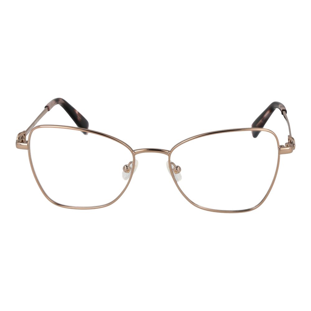 Longchamp Gold Women Glasses Frame - Elegant Butterfly Style