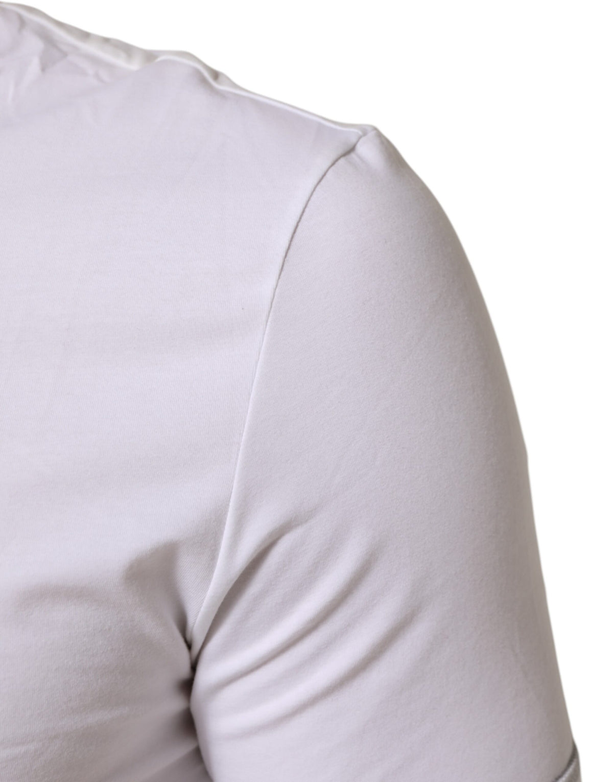 T-shirt Dolce &amp; Gabbana blanc en coton à col rond pour homme