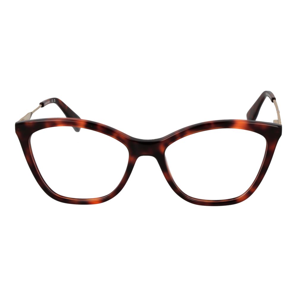 Longchamp Brown Metal & Plastic Cat Eye Glasses (Frames)