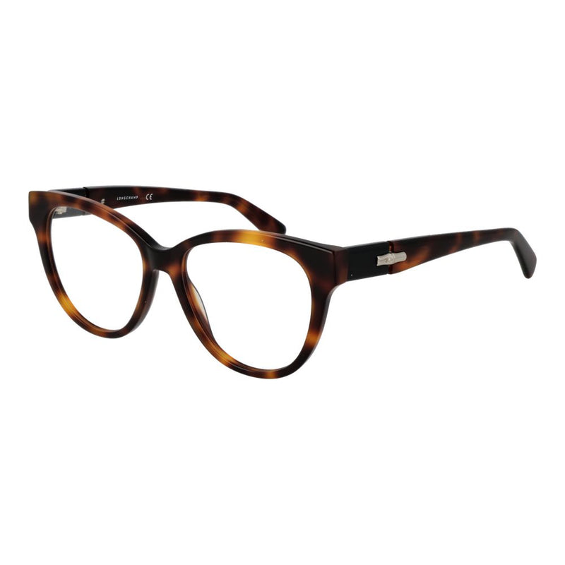 Longchamp Brown Women Glasses Frame - Elegant Butterfly Style