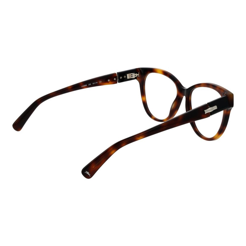 Longchamp Brown Women Glasses Frame - Elegant Butterfly Style