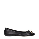 Chloé Black Leather Ballet Flats - Élégance et Confort