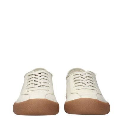 Sneakers en tissu beige de The Row
