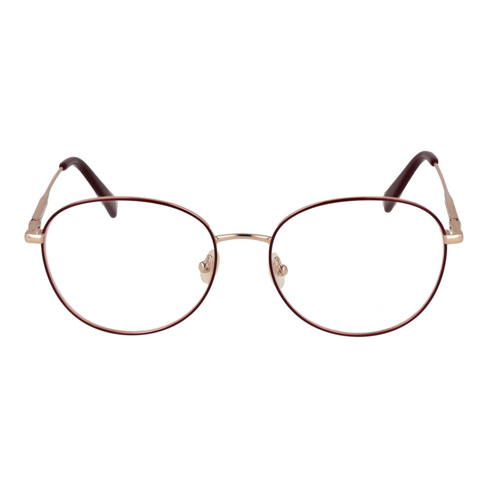 Longchamp Red Women Glasses Frame - Stylish Panto Design