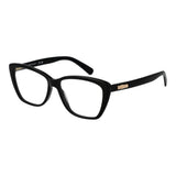 Longchamp Black Women Glasses Frame - Elegant Cat-Eye Style