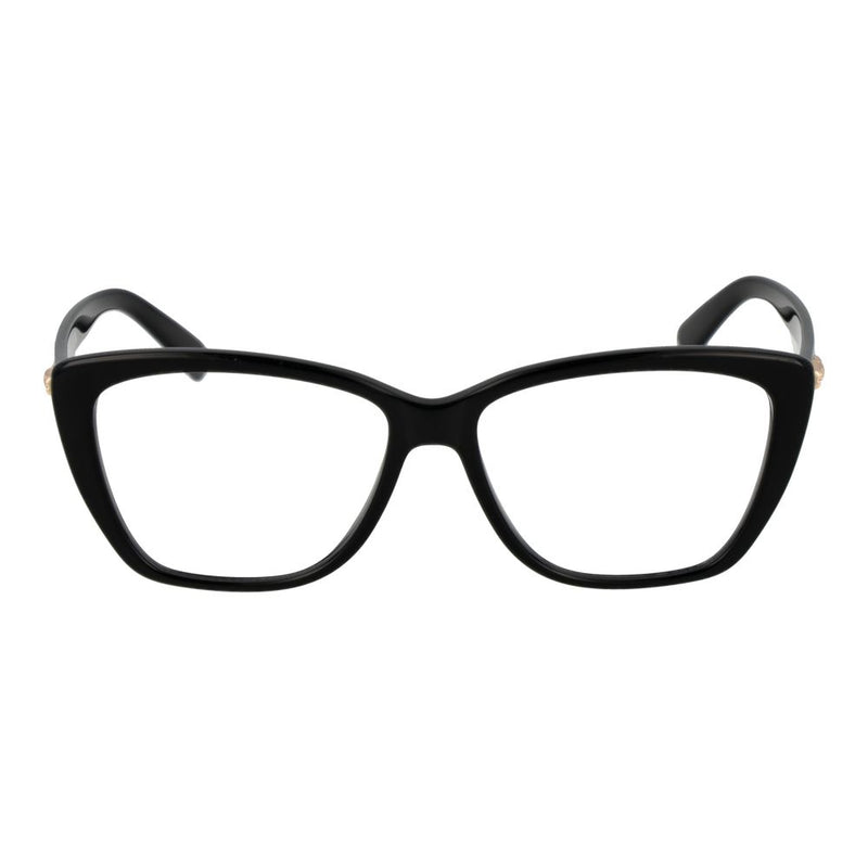 Longchamp Black Women Glasses Frame - Elegant Cat-Eye Style