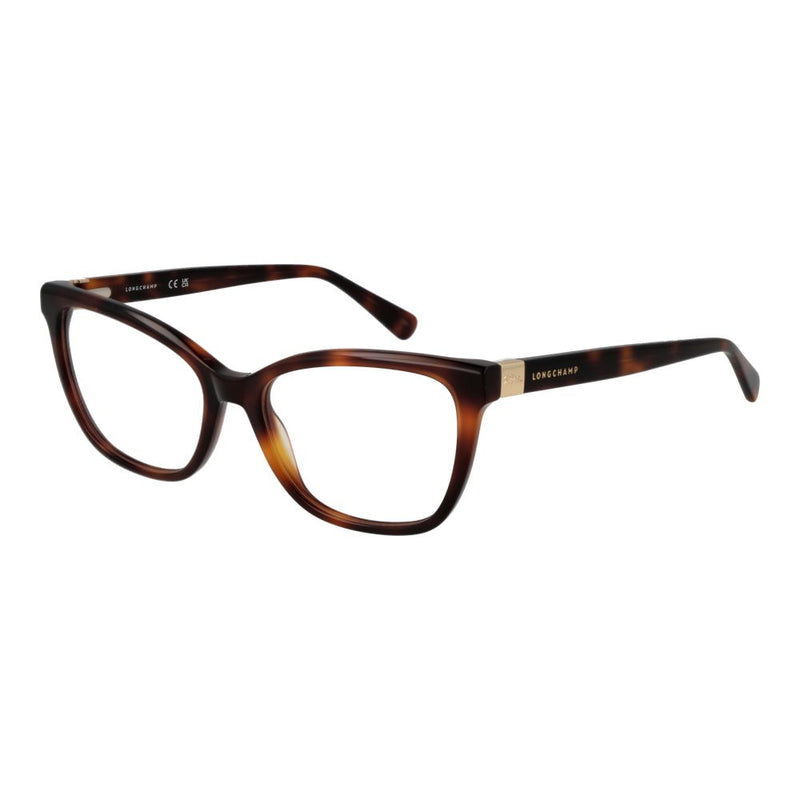 Longchamp Brown Women Glasses Frame - Chic Cat Eye Style
