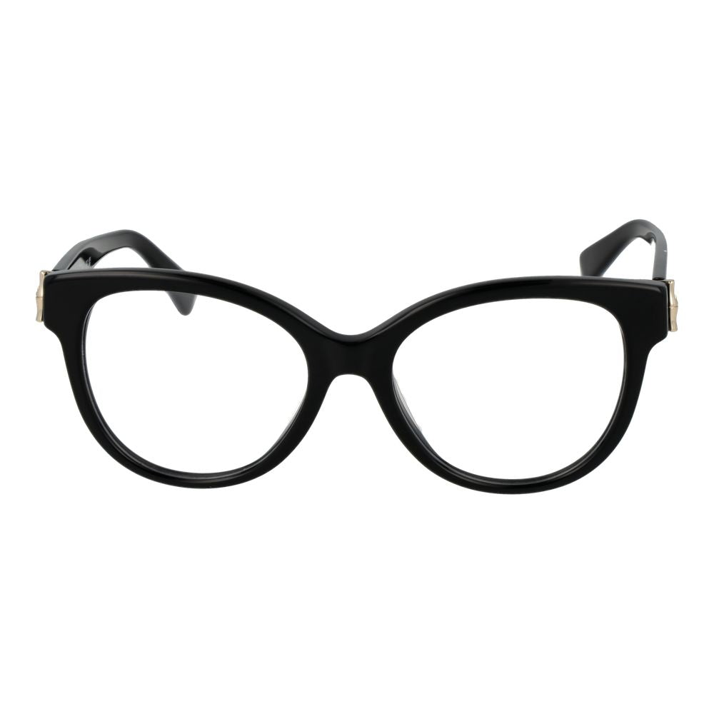 Longchamp Black Women Glasses Frame - Elegant Butterfly Style