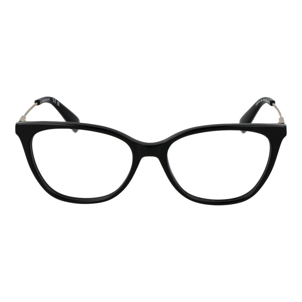Longchamp Black Women Glasses Frame - Cat Eye Style